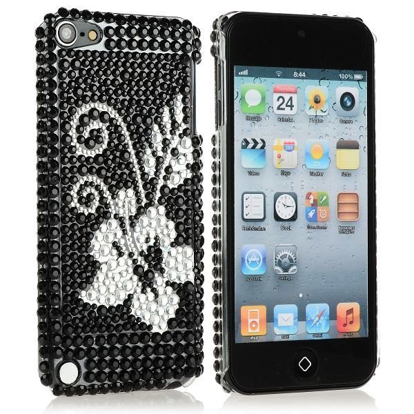 Blingcase Hopea Ruusu 2 Ipod Touch 5 Bling Suojakuori