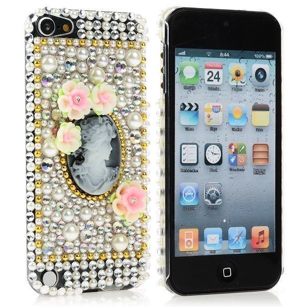 Blingcase Smaragdi Ipod Touch 5 Bling Suojakuori