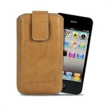 Blumax Leather Case Beige