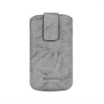 Blumax Leather Case Grey