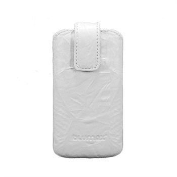 Blumax Leather Case White