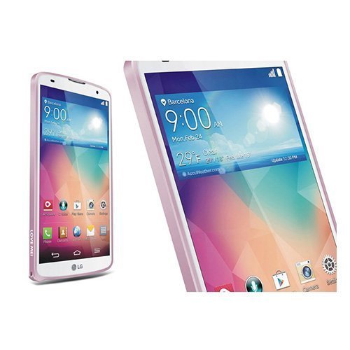 Brandes Pinkki Lg Optimus G Pro 2 Alumiini Suojakehys