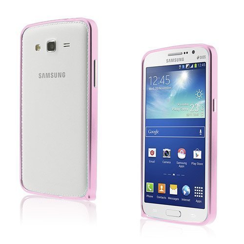 Brandes Pinkki Samsung Galaxy Grand 2 Metallinen Suojakehys