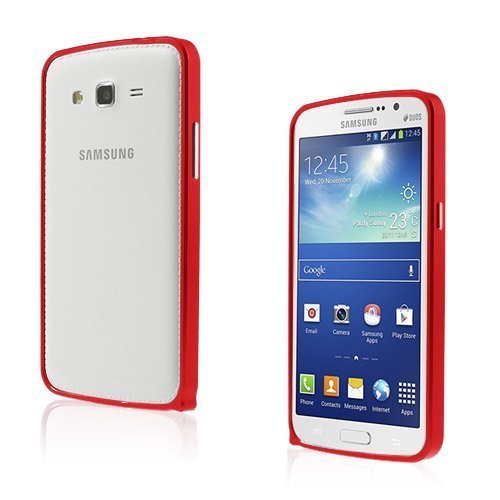 Brandes Punainen Samsung Galaxy Grand 2 Metallinen Suojakehys