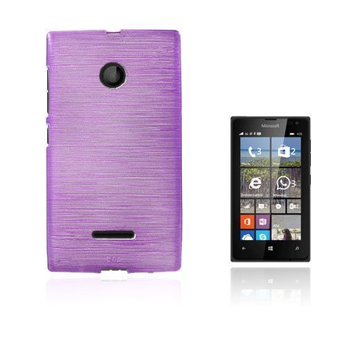 Bremer Microsoft Lumia 435 Suojakuori Violetti