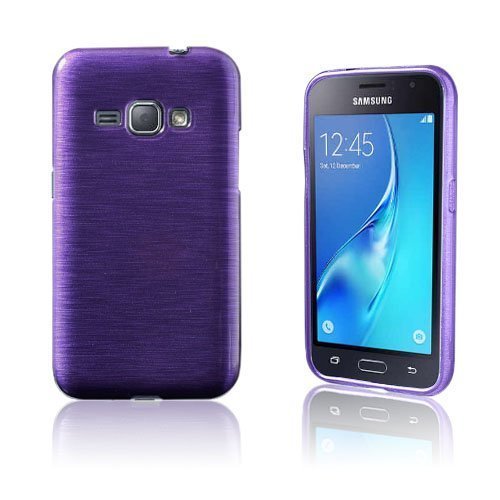 Bremer Samsung Galaxy J1 2016 Tpu Kuori Violetti