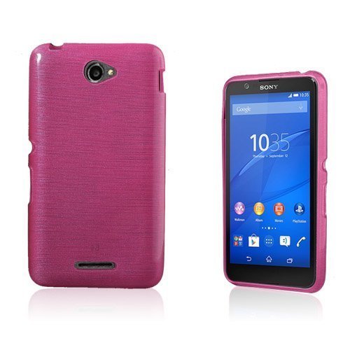 Bremer Sony Xperia E4 Suojakuori Kuuma Pinkki