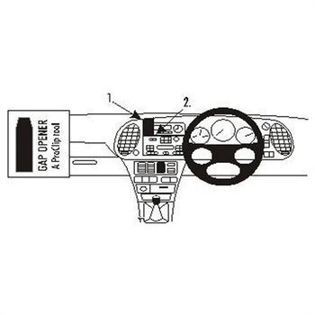 Brodit 653015 ProClip Saab 9-3 98-02