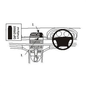 Brodit 653463 ProClip BMW X5 00-06