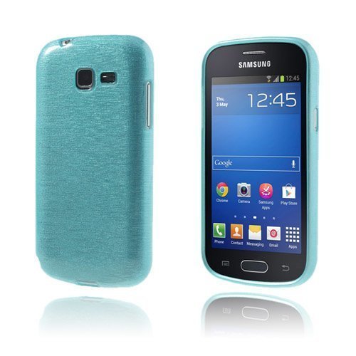 Brush Sininen Samsung Galaxy Trend Lite Suojakuori