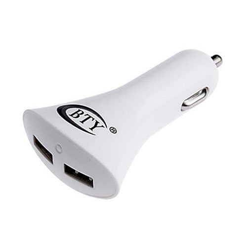 Bty M624 Kaksois-Usb Porttinen 5v 2.4a Tupakansytytin Autolaturi