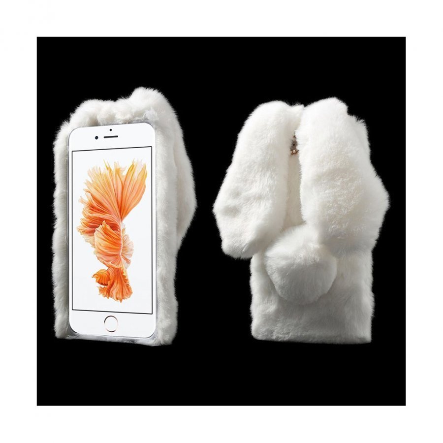 Bunny Dream Iphone 7 Plus Joustava Muovikuori Valkoinen