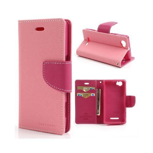 Business Case Sony Xperia M Kotelo Pinkki