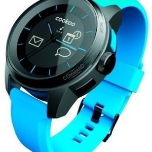COOKOO Bluetooth watch Black on Blue