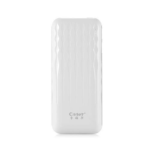 Cager Wl120 Universaali 12000mah Kaksois-Usb Varavirtalähde Valkoinen