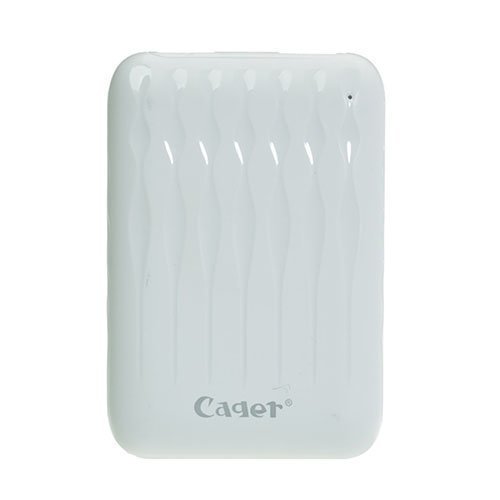 Cager Wl70 Universaali 7200mah Kaksois-Usb Varavirtalähde Valkoinen