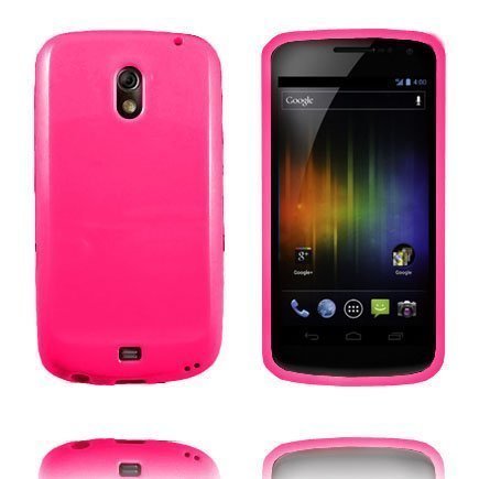 Candy Colors Kuuma Pinkki Samsung Galaxy Nexus Suojakuori