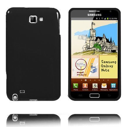 Candy Colors Musta Samsung Galaxy Note Silikonikuori