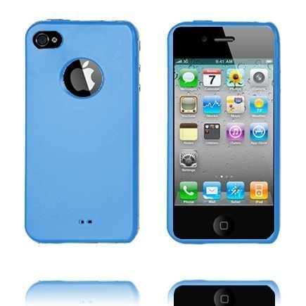 Candy Colors Sininen Iphone 4 Silikonikuori