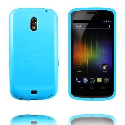 Candy Colors Vaaleansininen Samsung Galaxy Nexus Silikonikuori