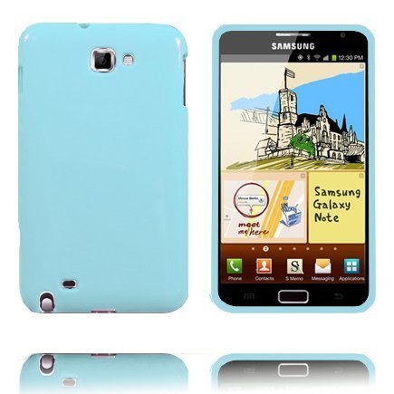 Candy Colors Vaaleansininen Samsung Galaxy Note Silikonikuori