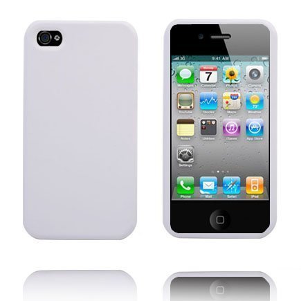Candy Colors Valkoinen Iphone 4s Silikonikuori