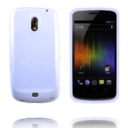 Candy Colors Valkoinen Samsung Galaxy Nexus Silikonikuori