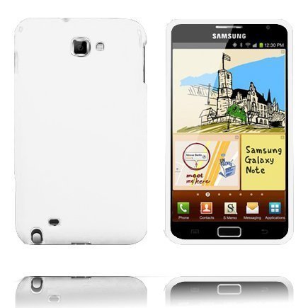 Candy Colors Valkoinen Samsung Galaxy Note Silikonikuori
