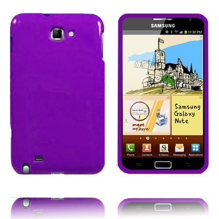Candy Colors Violetti Samsung Galaxy Note Silikonikuori