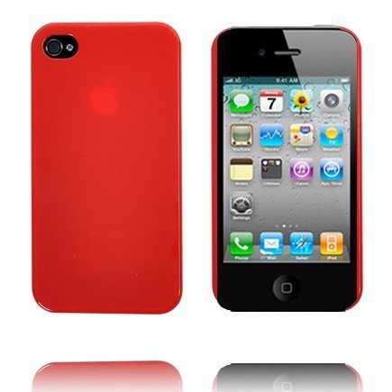 Candy Hard Shell Punainen Iphone 4s Suojakuori