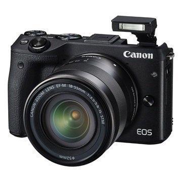 Canon EOS M3 Digitaalikamera Musta