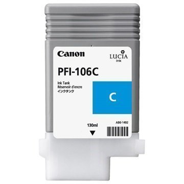 Canon PFI-106C Mustepatruuna imagePROGRAF iPF6300 iPF6300S Syaani