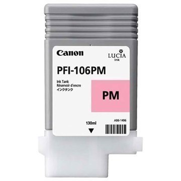 Canon PFI-106PM Mustepatruuna imagePROGRAF iPF6300 iPF6300S Valokuva Magenta