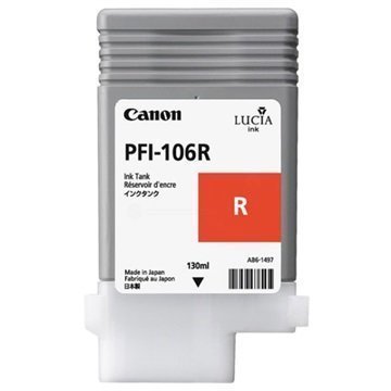 Canon PFI-106R Mustepatruuna 6627B001 Punainen