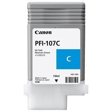 Canon PFI-107C Mustepatruuna 6706B001 Syaani