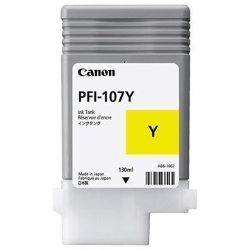 Canon PFI-107Y Mustepatruuna 6708B001 Keltainen