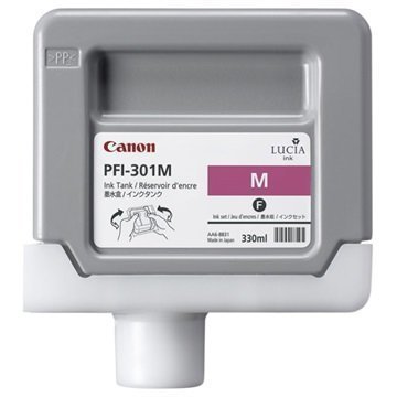 Canon PFI-301M Mustepatruuna imagePROGRAF iPF9400S iPF9400 iPF8400 Magenta