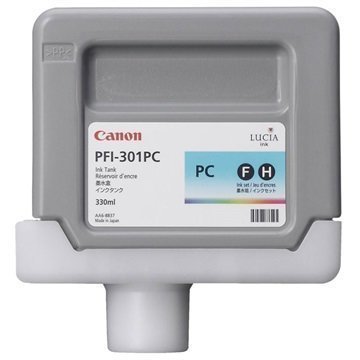 Canon PFI-301PC Mustepatruuna imagePROGRAF iPF9400S iPF9400 iPF8400 Valokuva Syaani