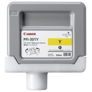 Canon PFI-301Y Mustepatruuna imagePROGRAF iPF9400S iPF9400 iPF8400 Keltainen