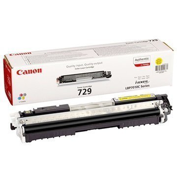 Canon i-SENSYS LBP7010C LBP7018C Toner 729 Keltainen