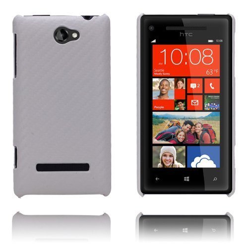 Carbon Valkoinen Htc 8s Suojakuori