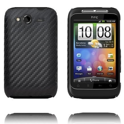 Carbonite Musta Htc Wildfire S Suojakuori