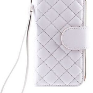 Case Folio for Samsung Galaxy S4 Mini Quilted White
