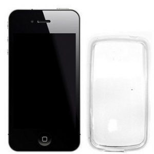 Celly Gelskin Cover for iPhone 4/4S Transparent