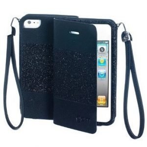 Celly Glamme Agenda iPhone 4 & 4S Black