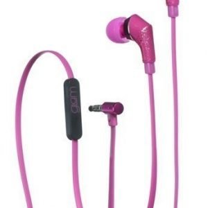 Celly Glamme Headset Glitter Fuschia