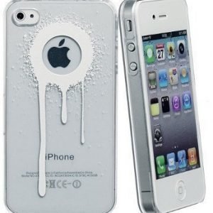 Celly Graffiti Drips Case for iPhone 4/4S White