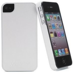 Celly Turbo S Hard Case for iPhone 4S White