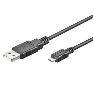 Champion USB A -- MicroUSB Charge/Sync Cable 1M Black