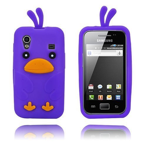 Chicken Violetti Samsung Galaxy Ace Silikonikuori